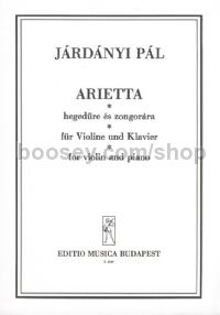 Arietta - violin & piano
