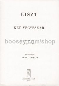 Két Vegyeskar - mixed voices & piano