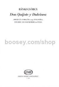Don Quijote y Dulcinea - oboe & harpsichord (or piano)