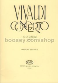 Concerto in A minor, RV461 - oboe & piano