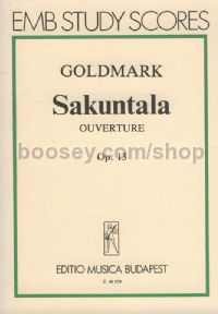 Sakuntala - Overture - orchestra (study score)