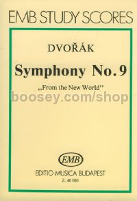 Symphony No. 9, op. 95, 'From the New World' - orchestra (study score)