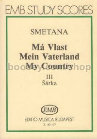 Má Vlast, III. Šárka for orchestra (study score)