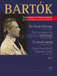 Ten Slovak Folksongs (For Children) - violin & piano