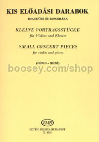 Small Concert Pieces for violin & piano
