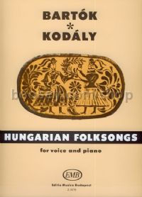 Hungarian Folksongs - voice & piano
