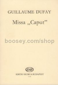 Missa Caput - SATB (vocal score)