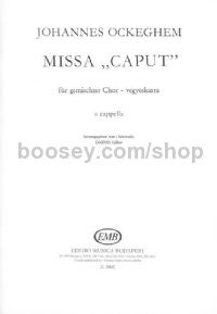 Missa Caput - SATB