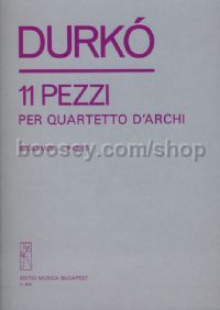 11 Pezzi - string quartet (set of parts)