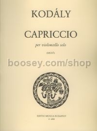 Capriccio - cello solo