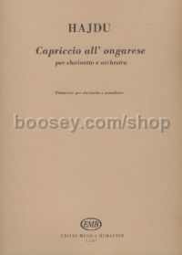 Capriccio all'ongarese - clarinet & piano