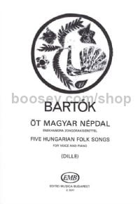Five Hungarian Folksongs - voice & piano