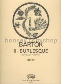 Burlesque No. 2 - violin & piano