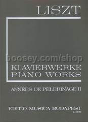 Années de Pelerinage II (I/7) for piano solo