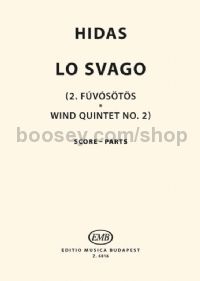 Lo Svago (Wind Quintet No. 2) - wind quintet (score & parts)
