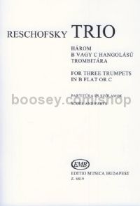 Trio for 3 trumpets (score & parts)