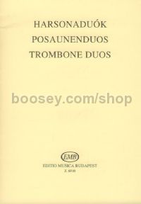 Trombone Duos for 2 trombones