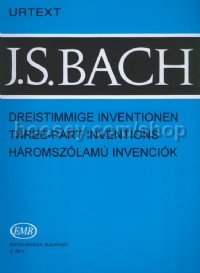 Three-part Inventions BWV 787-801 - piano solo