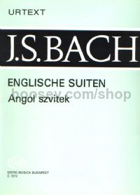 English Suites BWV 806-811 - piano solo