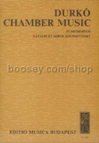 Chamber Music (score and parts) - 2 pianos & strings (score)