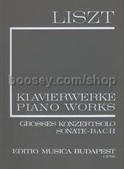 Grosses Konzertsolo Sonate BACH (I/5) for piano solo