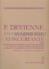 Symphonie concertante - oboe, bassoon & piano reduction