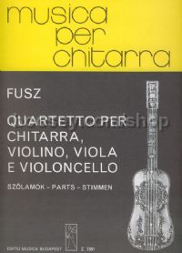 Quartet Op. 1 - guitar, violin, viola & cello (set of parts)