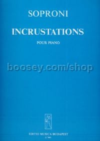 Incrustations - piano solo