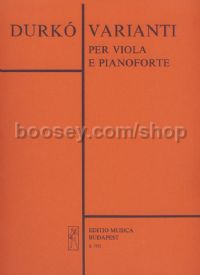 Varianti - viola & piano