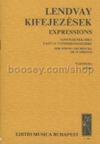 Expressions for string orchestra (score)
