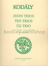Ten Trios for 3 cellos (score)