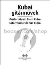 Guitar Music from Cuba for guitar solo