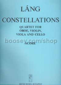Constellations for oboe, violin, viola & cello (score)