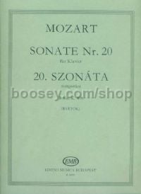 Sonata No. 20 in Bb major, K.498 - piano solo
