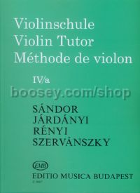 Violin Tutor IV/a - violin solo