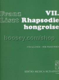 Hungarian Rhapsody No. 7 - piano solo