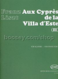 Aux Cypres de la Villa d'Este No. 2 for piano solo