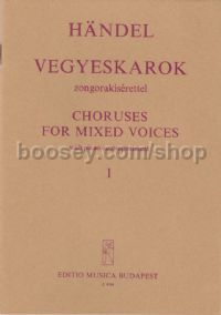 Choruses for Mixed Voices, Vol. 1 - SATB & piano