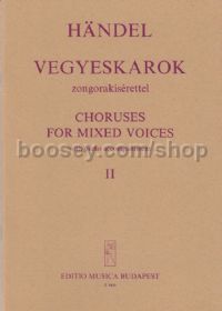 Choruses for Mixed Voices, Vol. 2 - SATB & piano