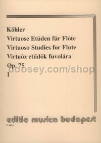 Virtuoso Studies for Flute, Vol. 1 for flute solo