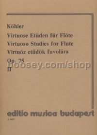 Virtuoso Studies for Flute, Vol. 2 for flute solo
