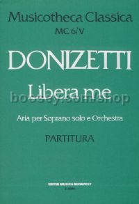 Libera me - soprano & orchestra (full score)