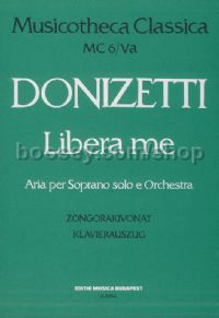 Libera me - soprano & piano reduction (vocal score)