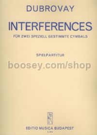 Interferences - 2 cimbaloms (score)