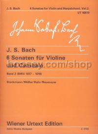 6 Sonatas for Violin BWV 1017-1019, Vol. 2