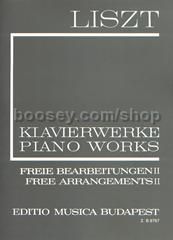 Free Arrangements II (II/2) for piano solo