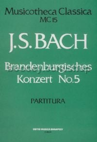 Brandenburg Concerto No. 5 - chamber orchestra (score)