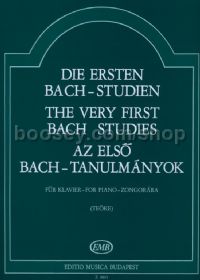The Very First Bach Studies for piano solo