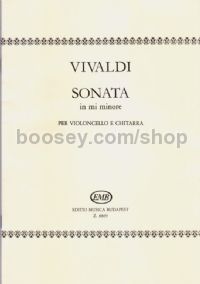 Sonata in E minor, RV40 - cello & guitar