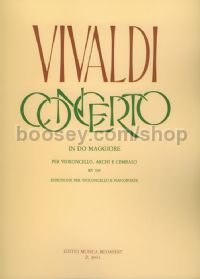Concerto in C major, RV399 - cello & piano
